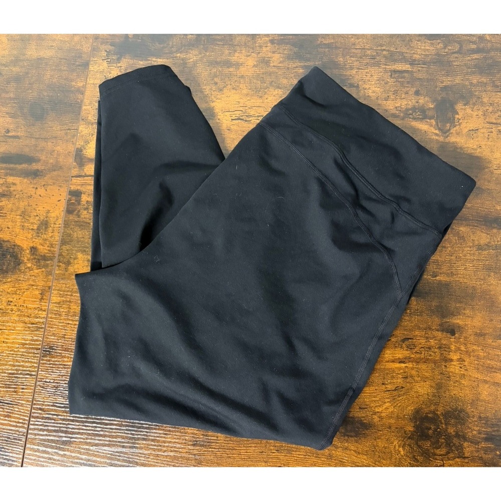 Gap Fit G-Fast Leggings Black Size 2XL Women's Yoga Run Pants
